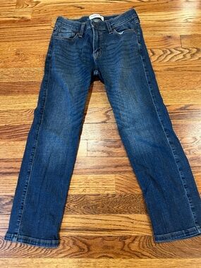 Abercrombie kids Dark Blue Denim straight leg jeans